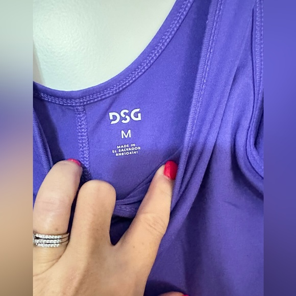 DSG Periwinkle Workout Top - Picture 2 of 3